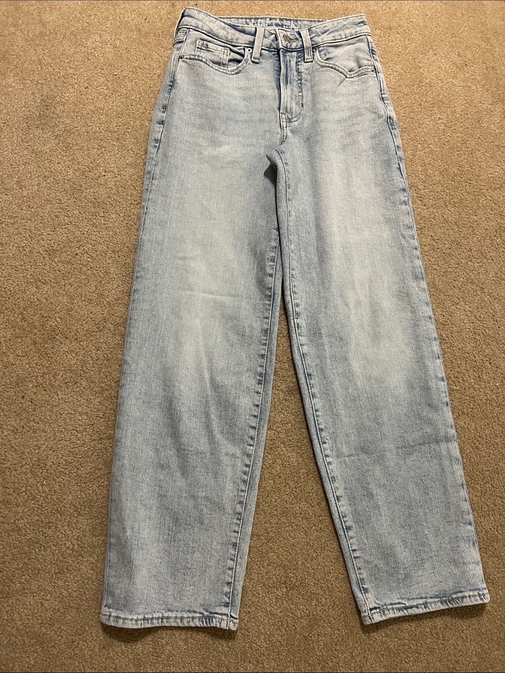 Old Navy Light Wash Straight-Leg Jeans